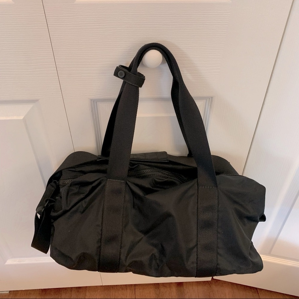 Lululemon Black Duffle Bag